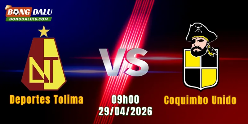 Nhận Định Deportes Tolima Vs Coquimbo Unido, 09h00 Ngày 29/4: Khó Phân Thắng Bại