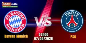 Nhận Định Bayern Munich Vs PSG, 02h00 Ngày 7/5: Bùng Nổ Hàng Công